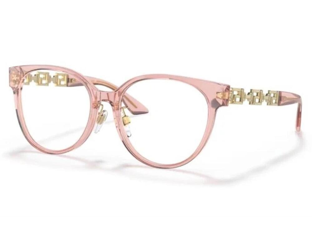 NWT Versace 0VE3302D-5322-54 Pink 54mm Glasses